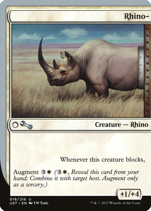 Rhino- card from UST #18