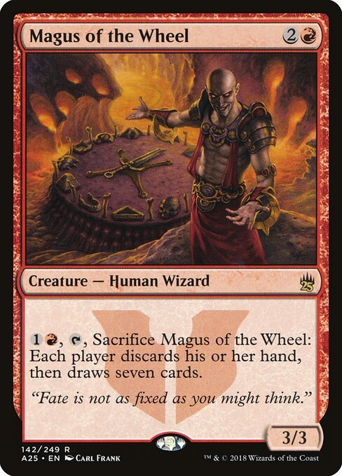 Magus of the Wheel card from A25 #142