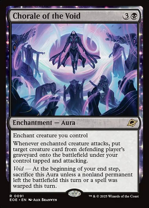 Chorale of the Void card from EOE #91