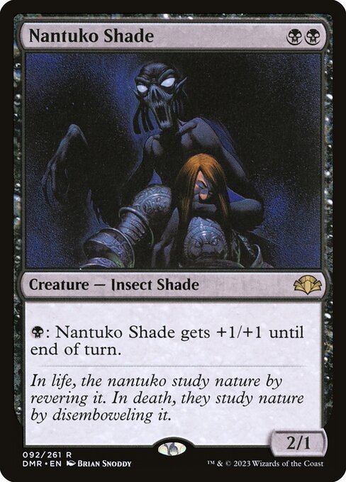 Nantuko Shade card from DMR #92