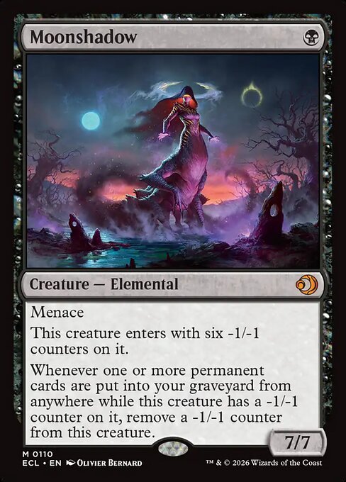 Moonshadow card from ECL #110