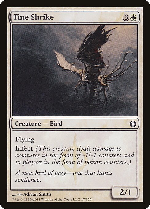 Tine Shrike card from MBS #17