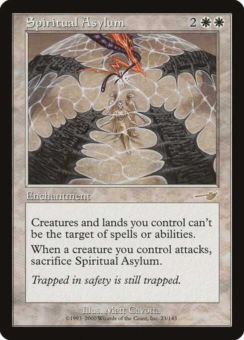 Spiritual Asylum card from NMS #23