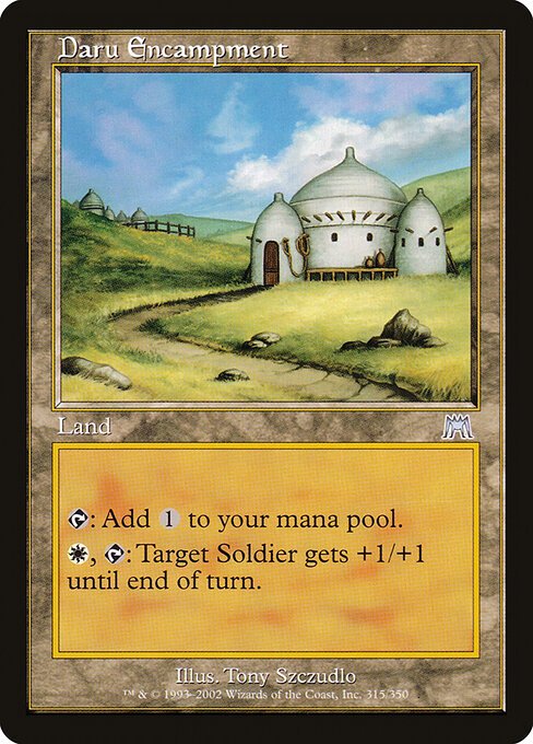 Daru Encampment card from ONS #315