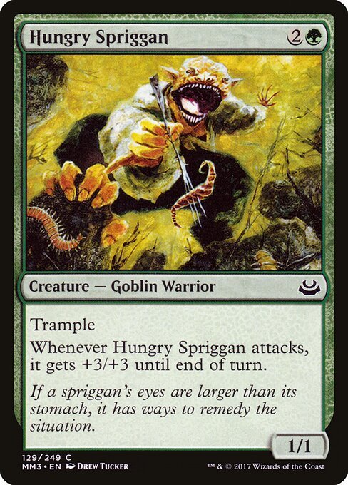 Hungry Spriggan card from MM3 #129