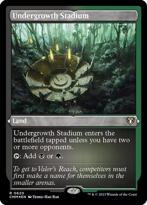 Undergrowth Stadium card from CMM #620