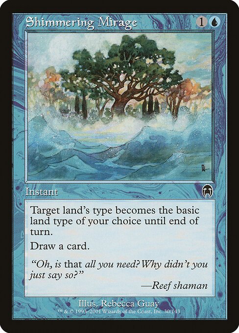 Shimmering Mirage card from APC #30