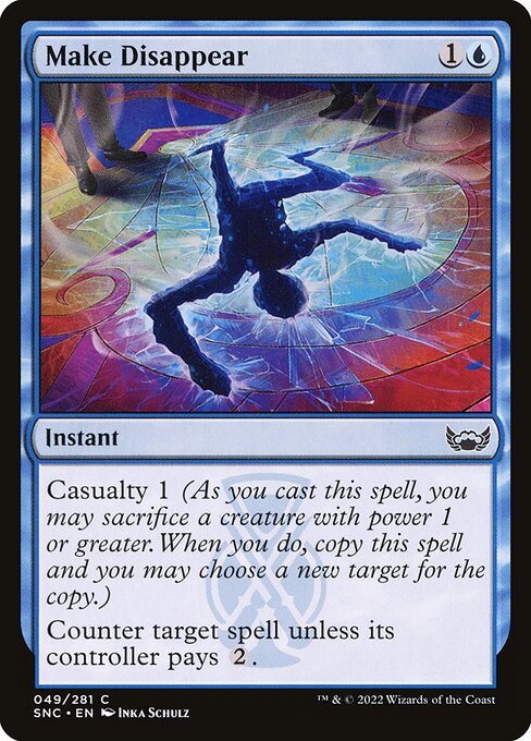 Make Disappear card from SNC #49
