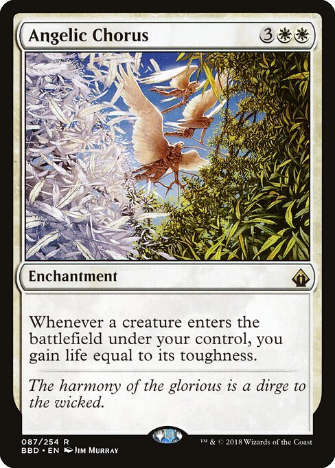 Angelic Chorus card from BBD #87
