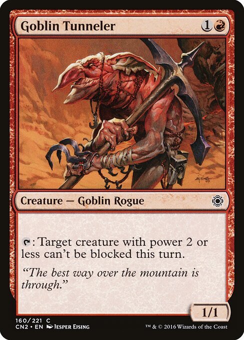Goblin Tunneler card from CN2 #160