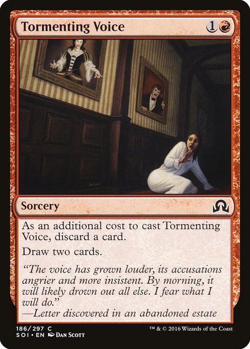Tormenting Voice card from SOI #186