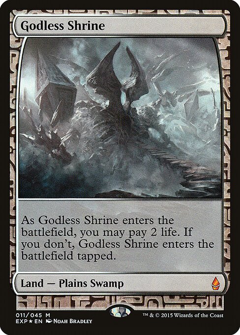 Godless Shrine card from EXP #11