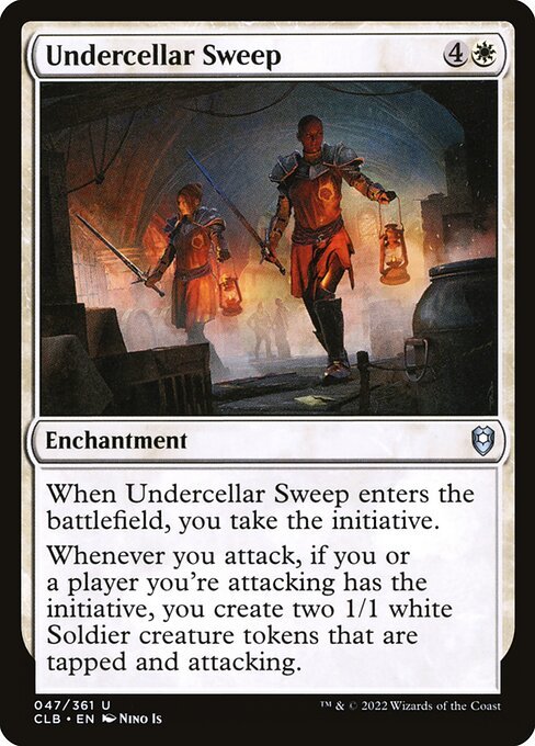 Undercellar Sweep card from CLB #47