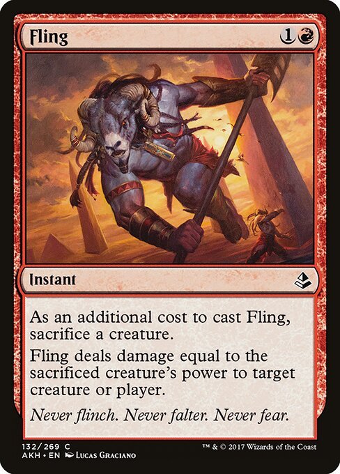 Fling card from AKH #132