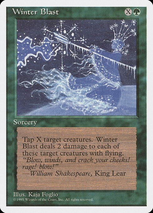Winter Blast card from 4ED #product-2002