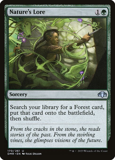 Nature's Lore card from DMR #170