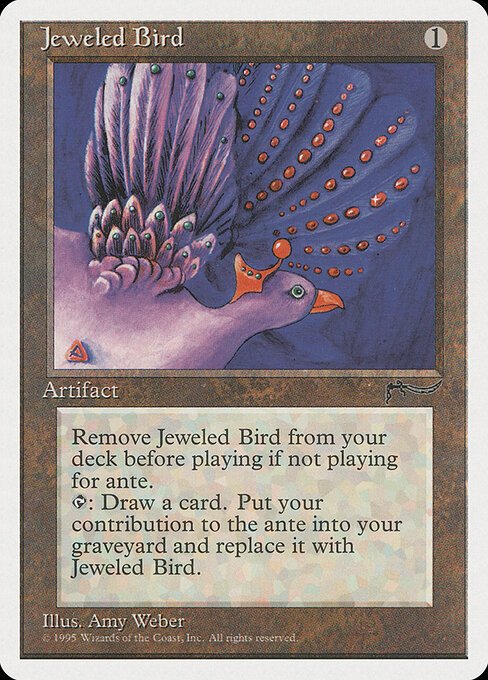 Jeweled Bird card from CHR #product-3410