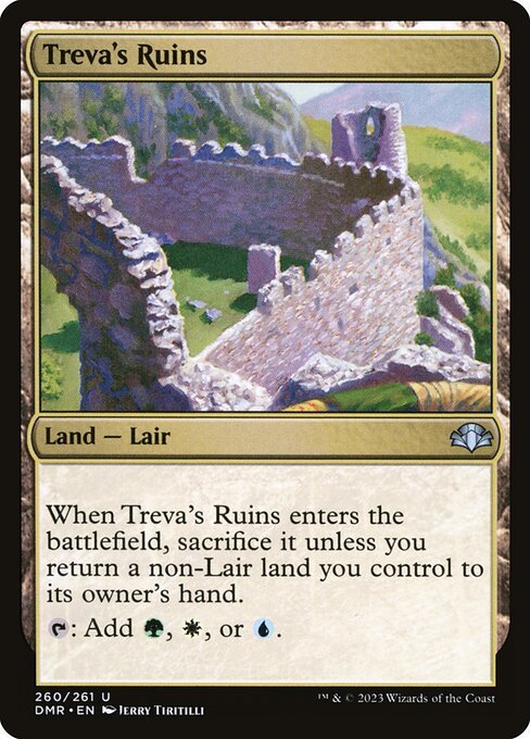 Treva's Ruins card from DMR #260