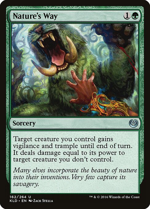 Nature's Way card from KLD #162