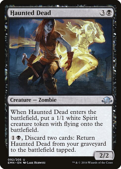 Haunted Dead card from EMN #92