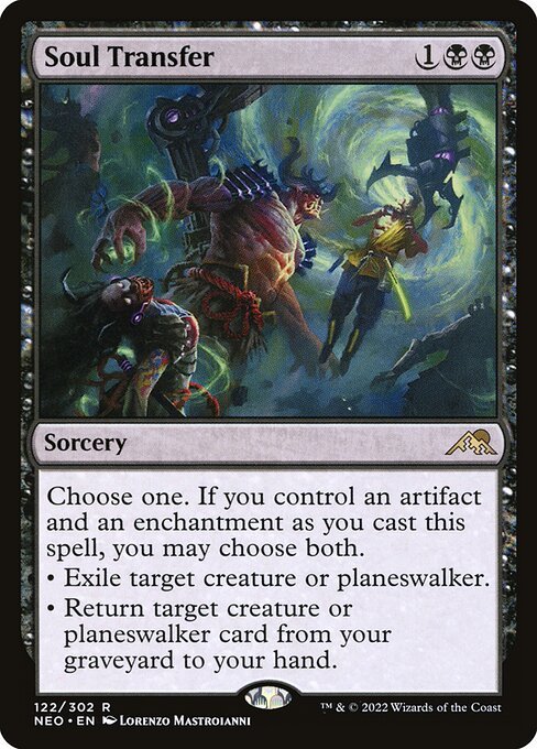 Soul Transfer card from NEO #122