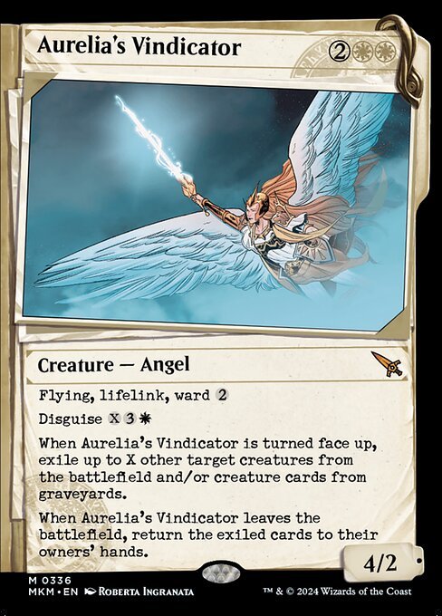 Aurelia's Vindicator card from MKM #336