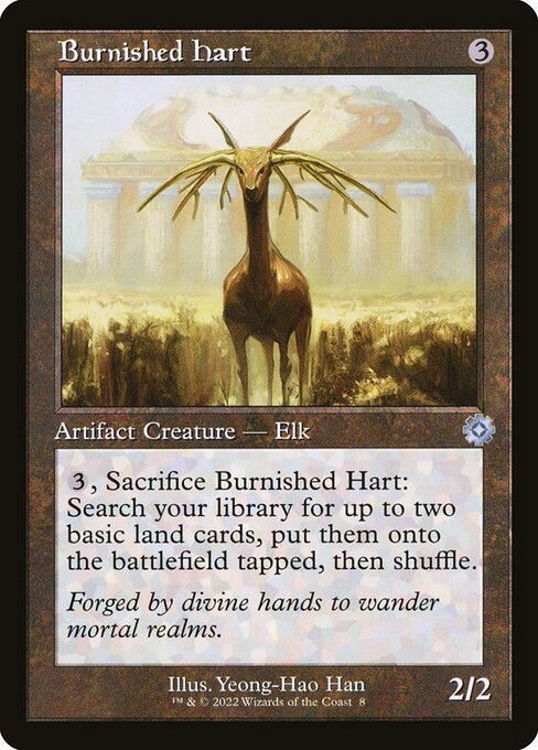 Burnished Hart card from BRR #8
