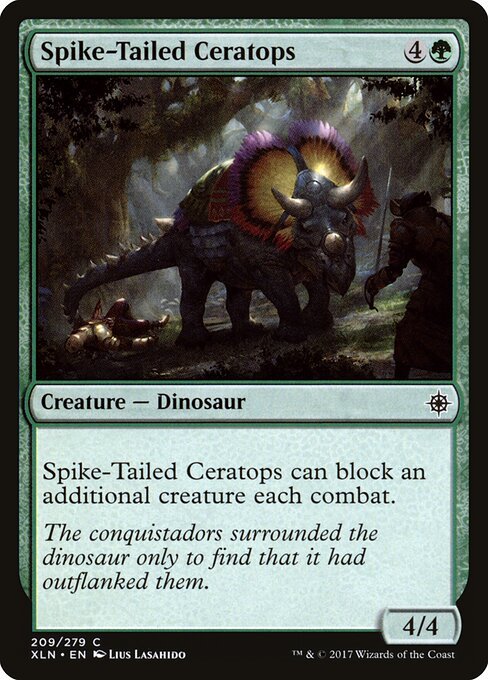Spike-Tailed Ceratops card from XLN #209