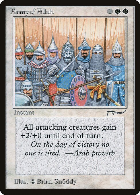 Army of Allah card from ARN #product-3166
