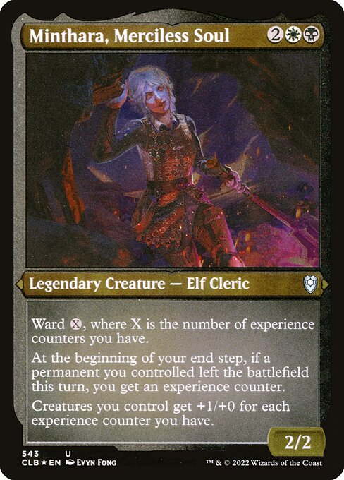 Minthara, Merciless Soul card from CLB #543