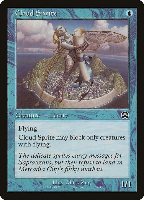 Cloud Sprite card from MMQ #67