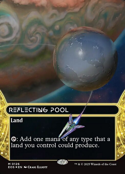 Reflecting Pool card from EOS #126