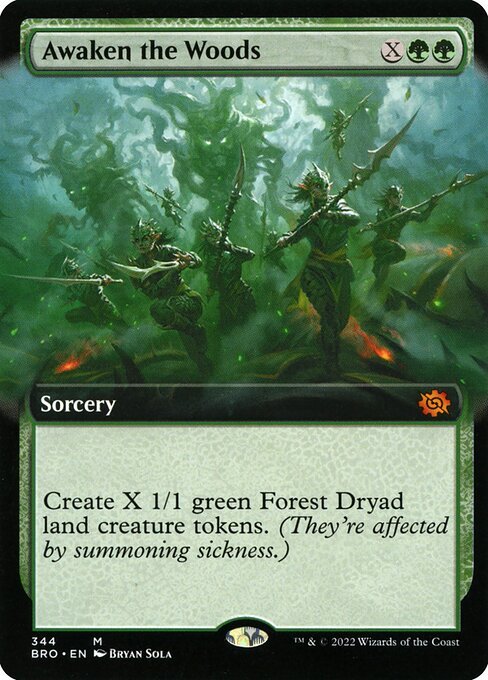 Awaken the Woods card from BRO #344