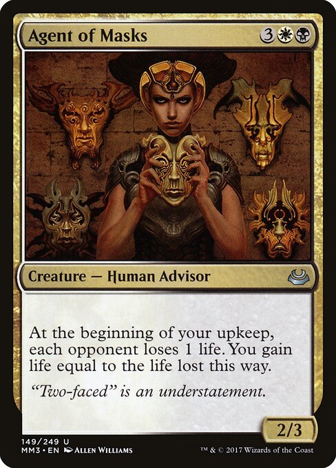Agent of Masks card from MM3 #149