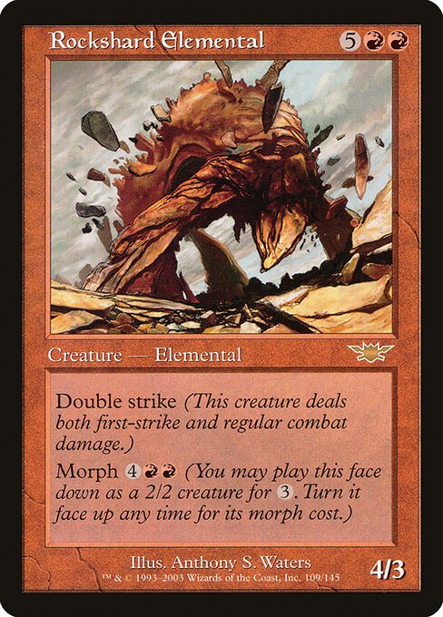 Rockshard Elemental card from LGN #109