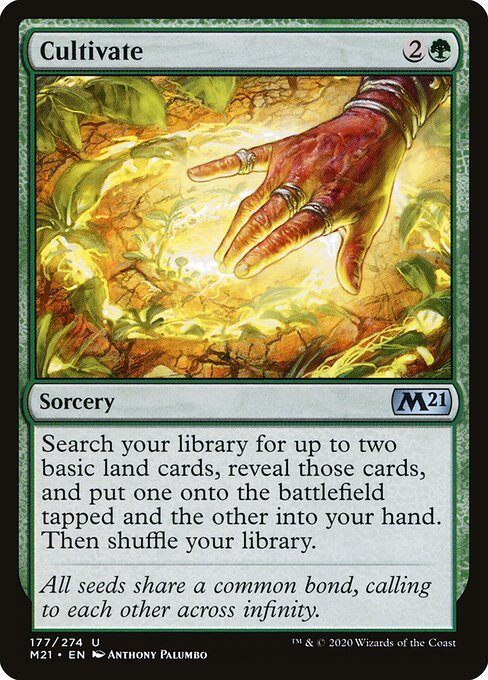 Cultivate card from M21 #177