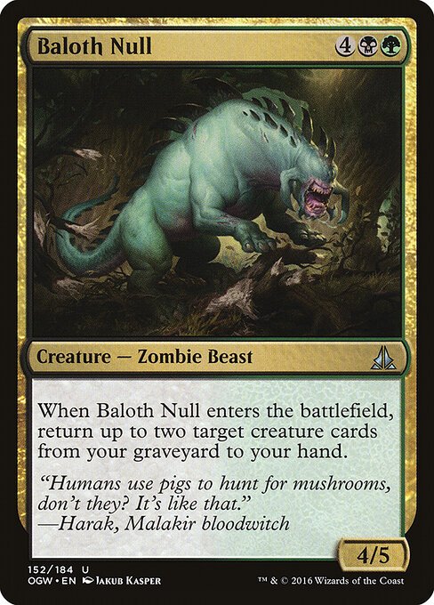 Baloth Null card from OGW #152