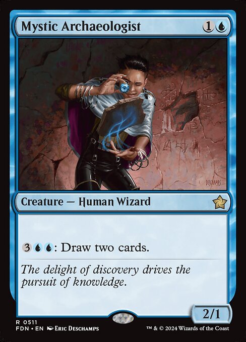 Mystic Archaeologist card from FDN #511