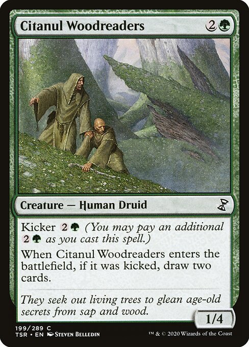 Citanul Woodreaders card from TSR #199