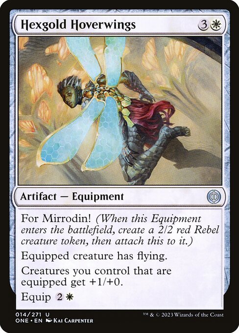 Hexgold Hoverwings card from ONE #14