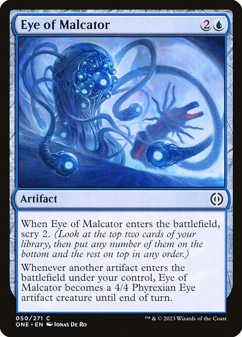 Eye of Malcator card from ONE #50