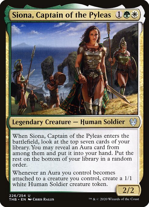 Siona, Captain of the Pyleas card from THB #226