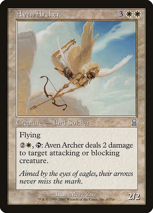 Aven Archer card from ODY #6