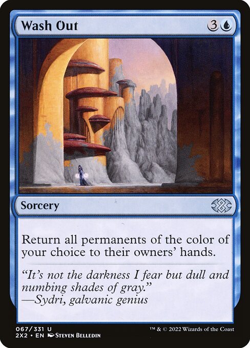 Wash Out card from 2X2 #67