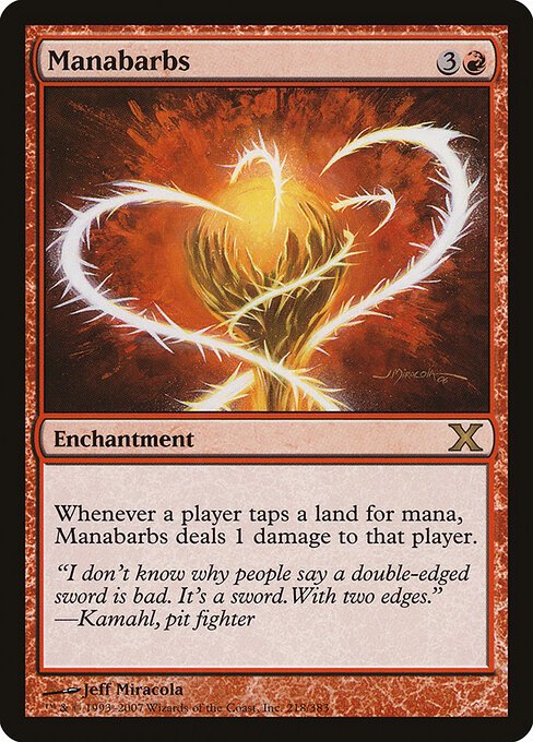 Manabarbs card from 10E #218