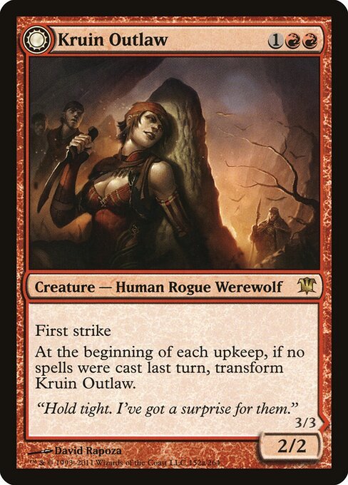 Kruin Outlaw card from ISD #152