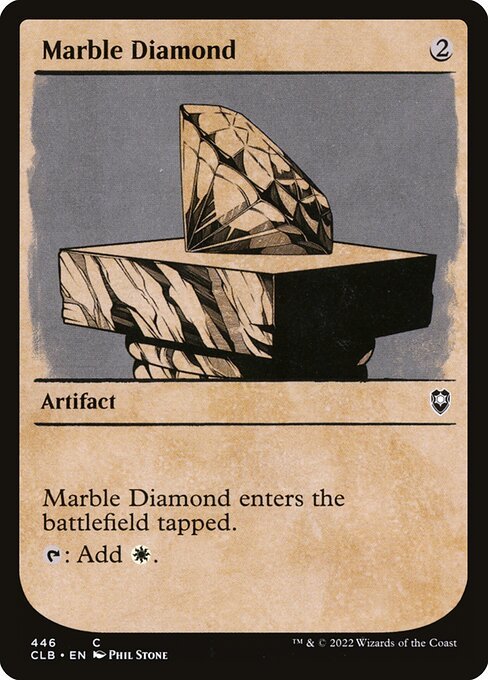 Marble Diamond card from CLB #446