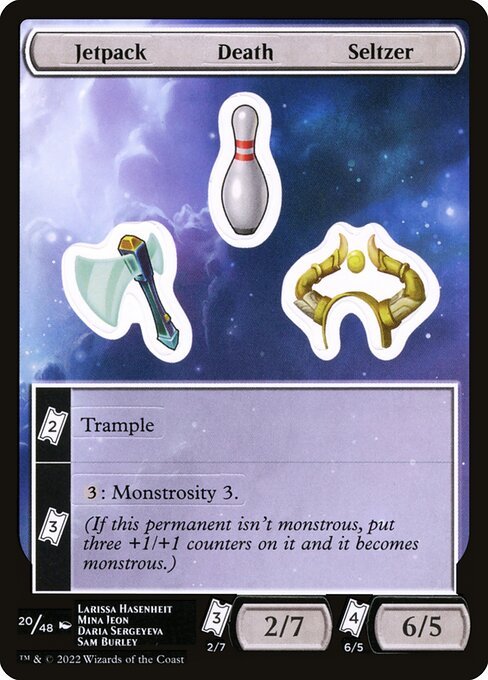 Jetpack Death Seltzer card from SUNF #20