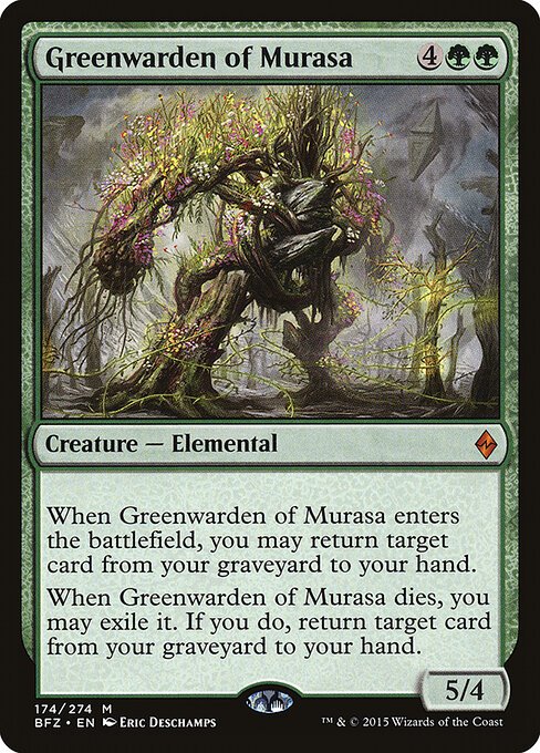 Greenwarden of Murasa card from BFZ #174