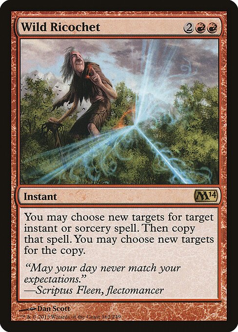 Wild Ricochet card from M14 #162